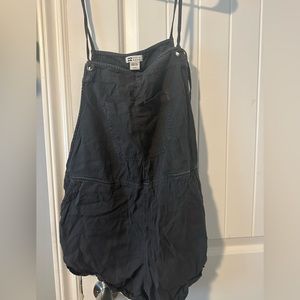 BILLABONG Gray Overall Shorts